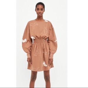 Zara nude dress SALE